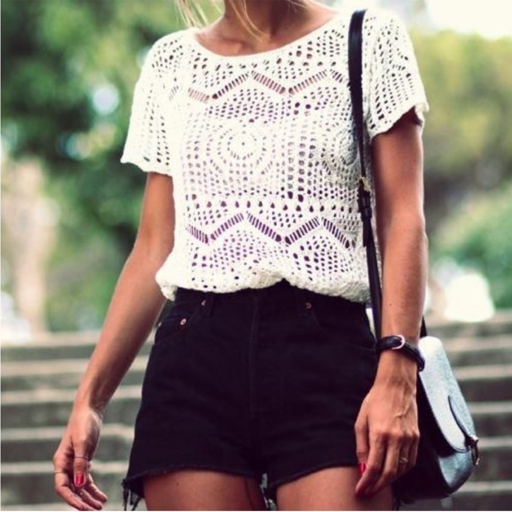 Forever 21 Crochet Top